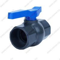شیر چسبی 63  دسته آبی upvc