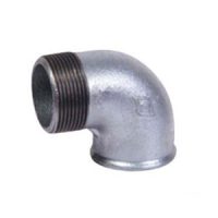 زانو 1/2 چپقی گالوانیزه 90 درجه