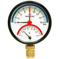 ترمومانومتر درجه دار 10 بار